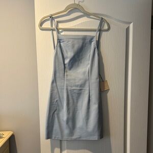 Superdown Sky Blue Strappy Dress